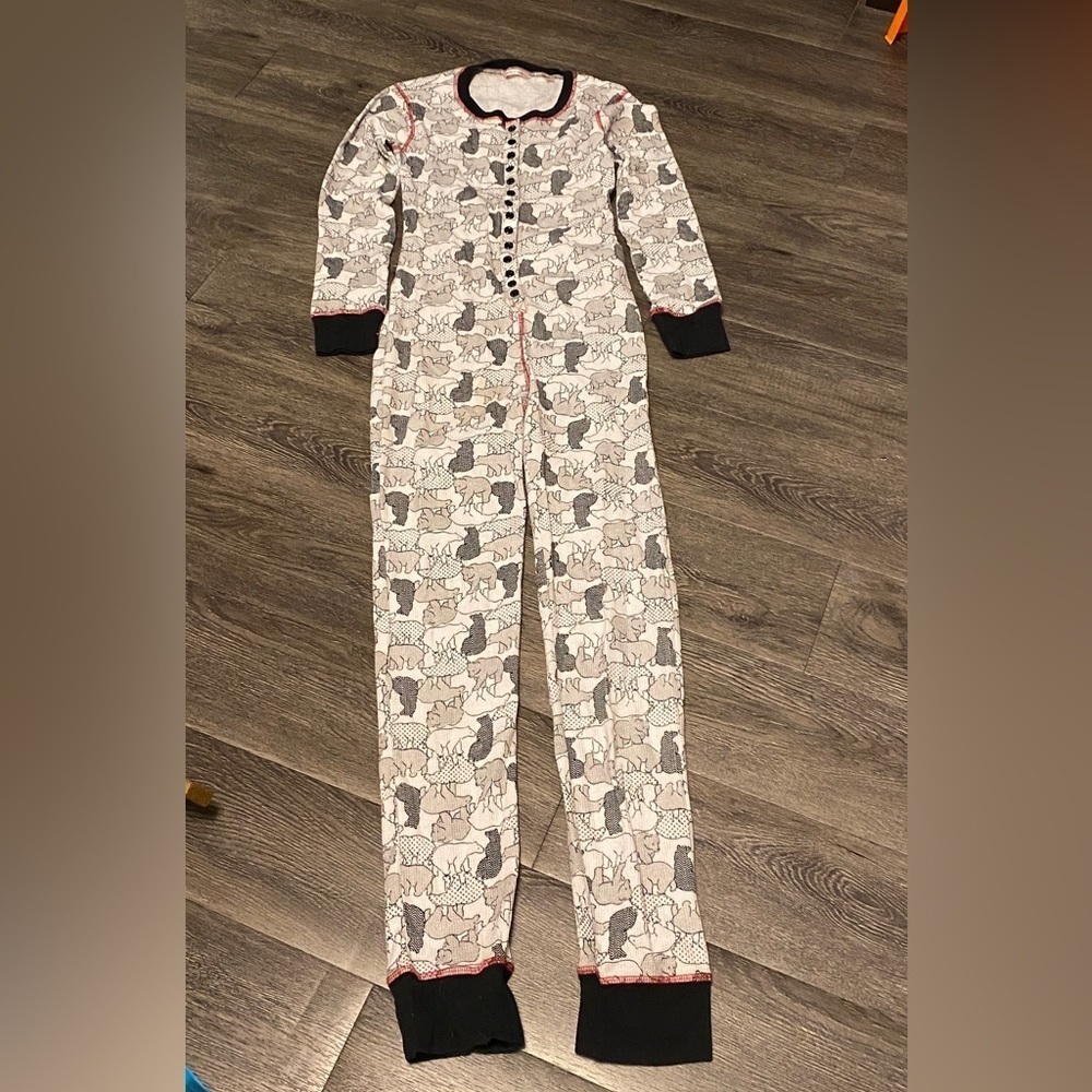 La vie en rose thermal cotton onesie